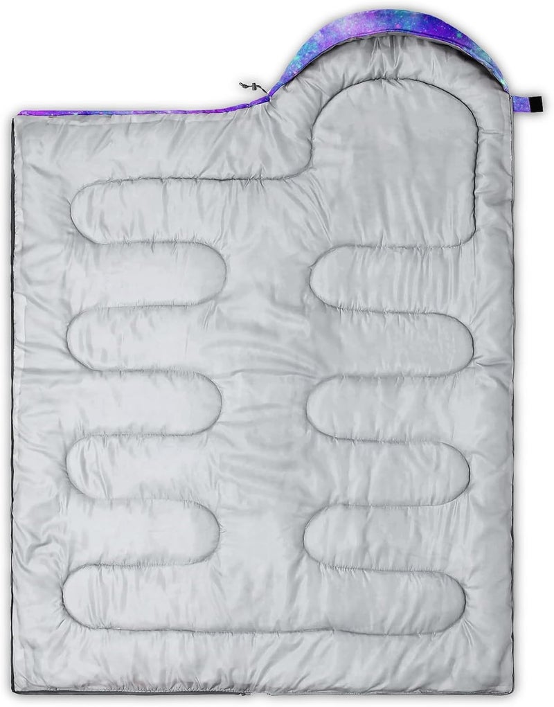 QOOMO Camping Sleeping Bags,3 Season Warm & Cool Weather,Lightweight,Waterproof Sleeping Bags for Adults & Kids,Traveling,and Outdoors - Image 5